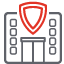 Building safety icon